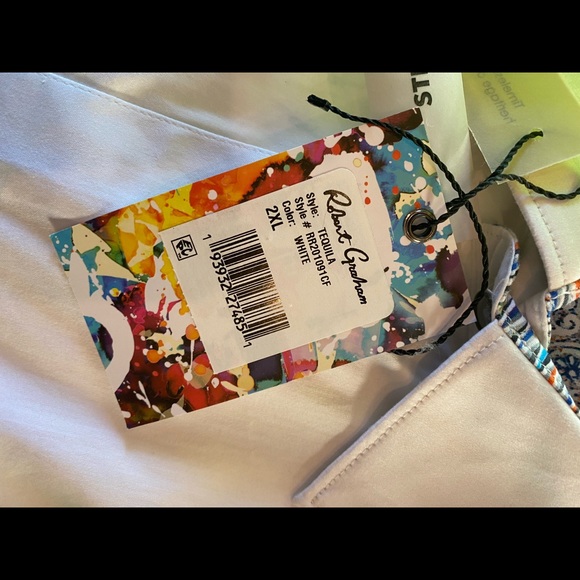 Robert Graham Tequila Shirt Size 2xl 